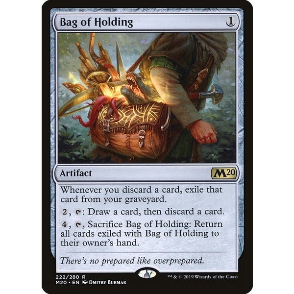 Magic: The Gathering Bag of Holding (222) Lightly Played