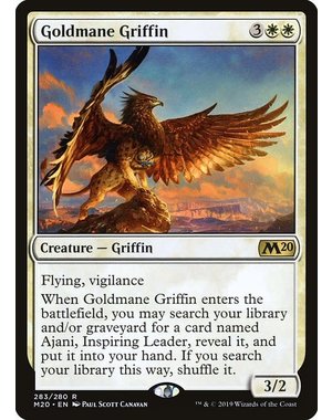 Magic: The Gathering Goldmane Griffin (283) Lightly Played
