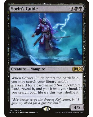 Magic: The Gathering Sorin's Guide (292) Lightly Played