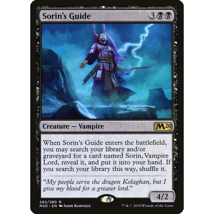Magic: The Gathering Sorin's Guide (292) Lightly Played