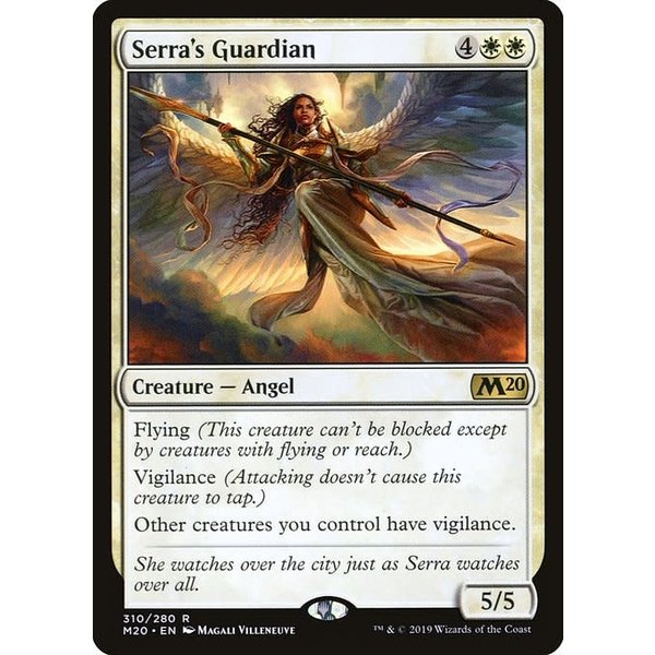 Magic: The Gathering Serra's Guardian (310) Lightly Played