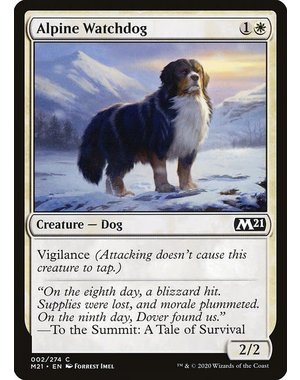 Magic: The Gathering Alpine Watchdog (002) Lightly Played