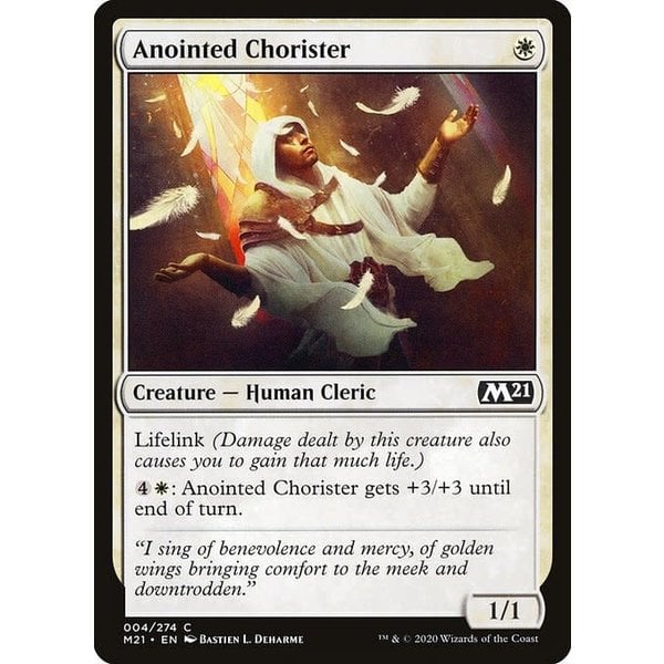 Magic: The Gathering Anointed Chorister (004) Near Mint Foil