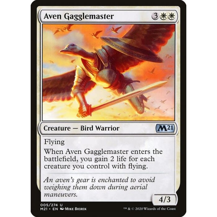Magic: The Gathering Aven Gagglemaster (005) Near Mint