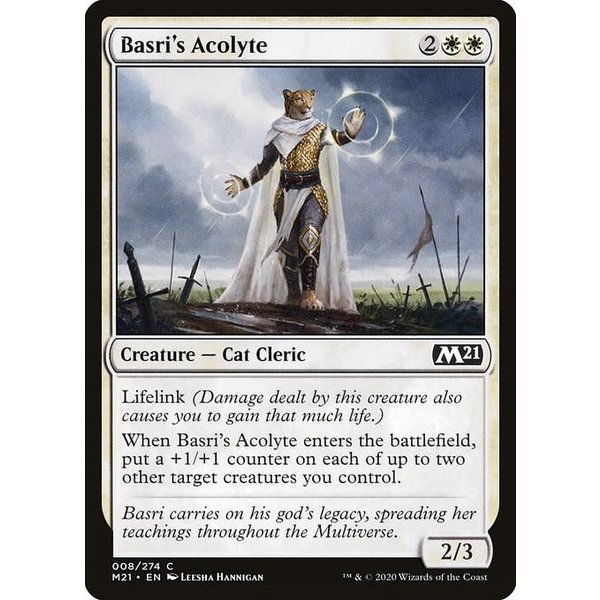 Magic: The Gathering Basri's Acolyte (008) Lightly Played