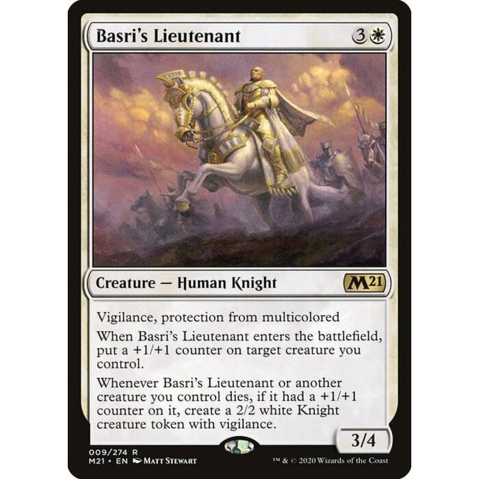Magic: The Gathering Basri's Lieutenant (009) Near Mint