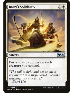 Magic: The Gathering Basri's Solidarity (010) Lightly Played