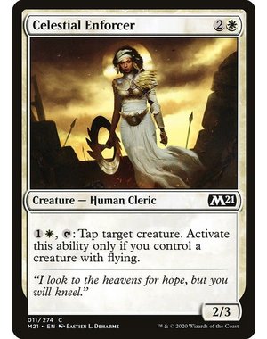 Magic: The Gathering Celestial Enforcer (011) Lightly Played