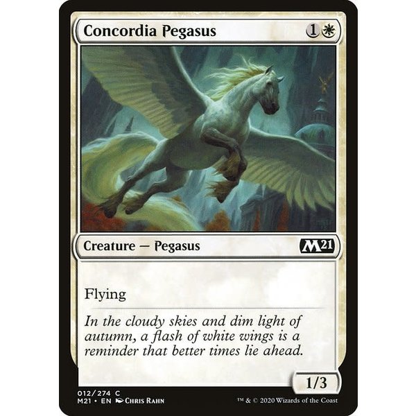 Magic: The Gathering Concordia Pegasus (012) Near Mint Foil