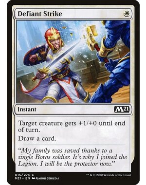 Magic: The Gathering Defiant Strike (015) Lightly Played