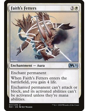 Magic: The Gathering Faith's Fetters (017) Near Mint