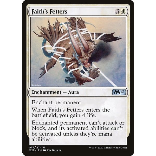 Magic: The Gathering Faith's Fetters (017) Near Mint