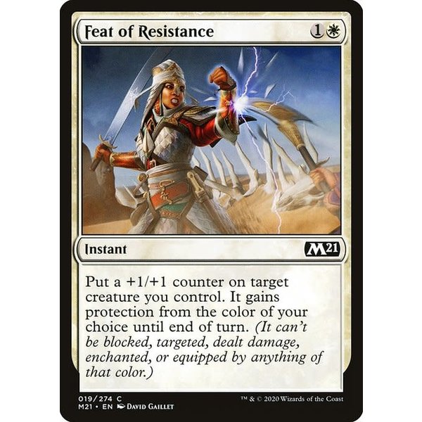 Magic: The Gathering Feat of Resistance (019) Near Mint Foil