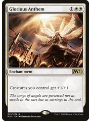 Magic: The Gathering Glorious Anthem (021) Lightly Played