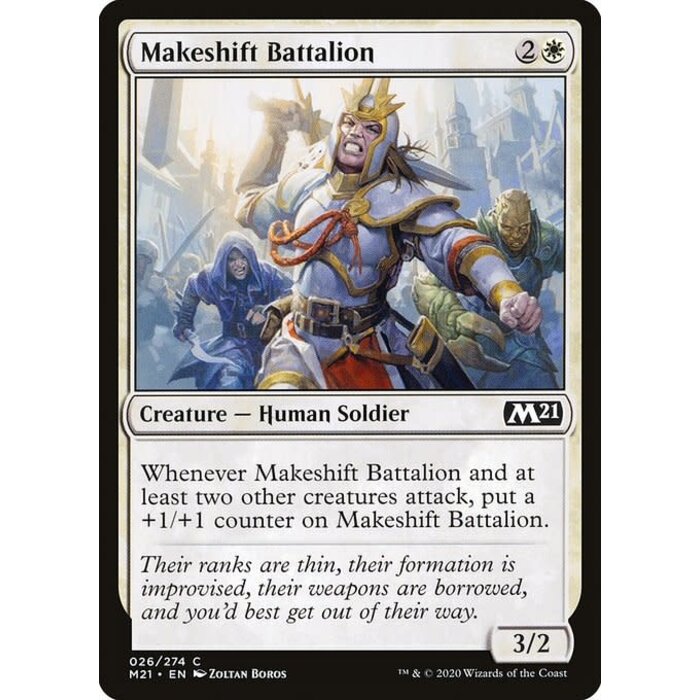 Magic: The Gathering Makeshift Battalion (026) Lightly Played