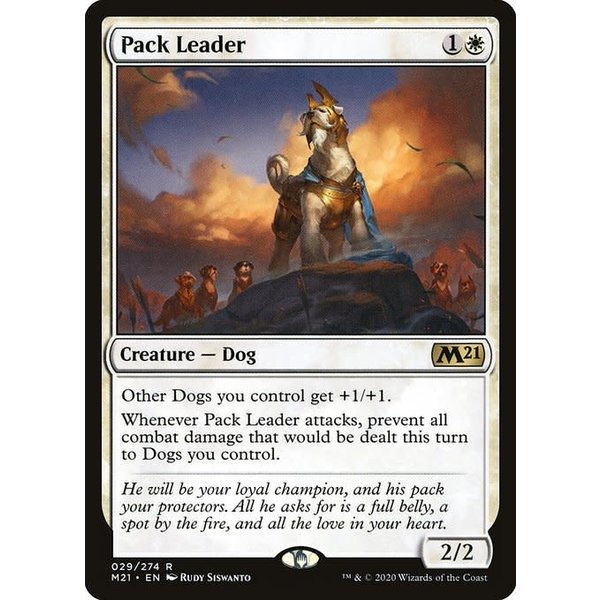 Magic: The Gathering Pack Leader (029) Lightly Played