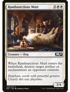Magic: The Gathering Rambunctious Mutt (030) Lightly Played
