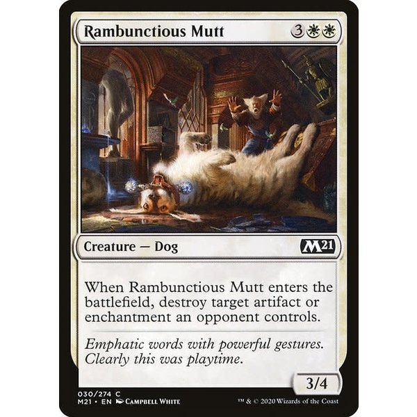 Magic: The Gathering Rambunctious Mutt (030) Near Mint