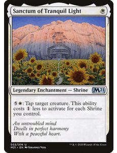 Magic: The Gathering Sanctum of Tranquil Light (033) Near Mint