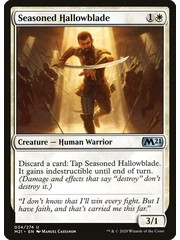 Magic: The Gathering Seasoned Hallowblade (034) Near Mint
