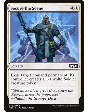 Magic: The Gathering Secure the Scene (035) Lightly Played