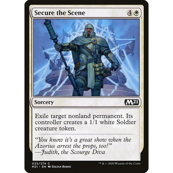 Magic: The Gathering Secure the Scene (035) Lightly Played