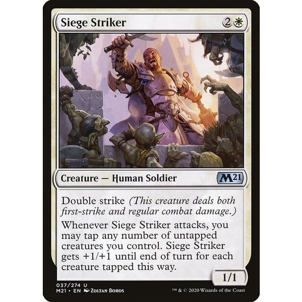 Magic: The Gathering Siege Striker (037) Lightly Played