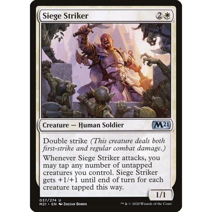 Magic: The Gathering Siege Striker (037) Near Mint