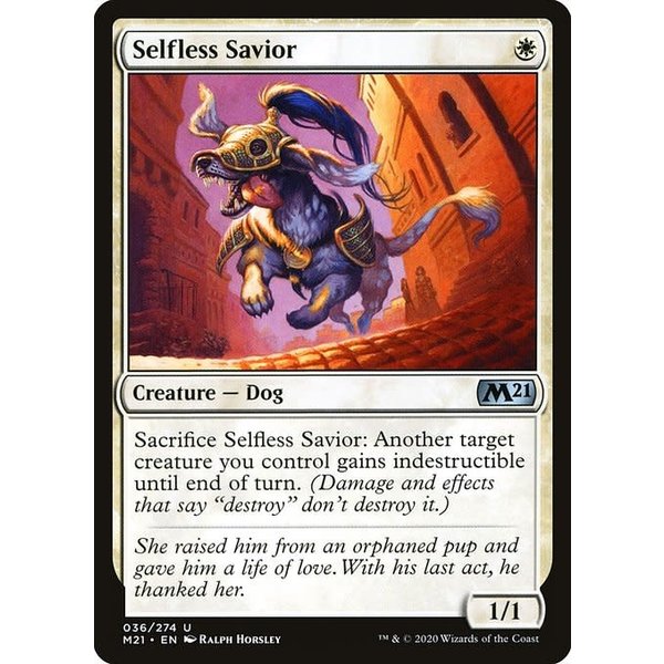 Magic: The Gathering Selfless Savior (036) Near Mint