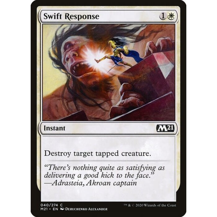 Magic: The Gathering Swift Response (040) Near Mint