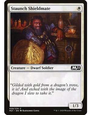 Magic: The Gathering Staunch Shieldmate (039) Lightly Played