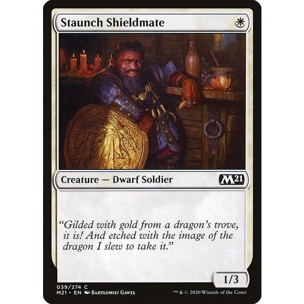 Magic: The Gathering Staunch Shieldmate (039) Near Mint