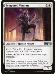 Magic: The Gathering Tempered Veteran (041) Near Mint