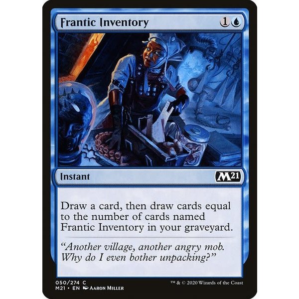 Magic: The Gathering Frantic Inventory (050) Lightly Played