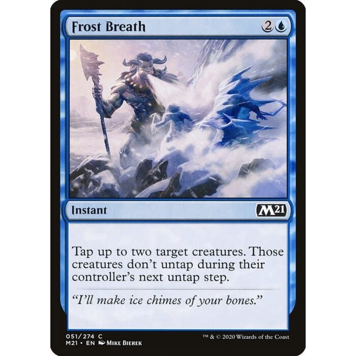 Magic: The Gathering Frost Breath (051) Lightly Played