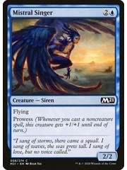 Magic: The Gathering Mistral Singer (058) Near Mint