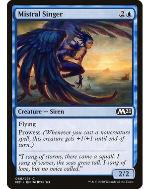 Magic: The Gathering Mistral Singer (058) Near Mint