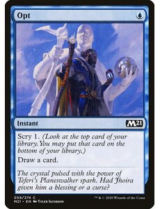 Magic: The Gathering Opt (059) Lightly Played