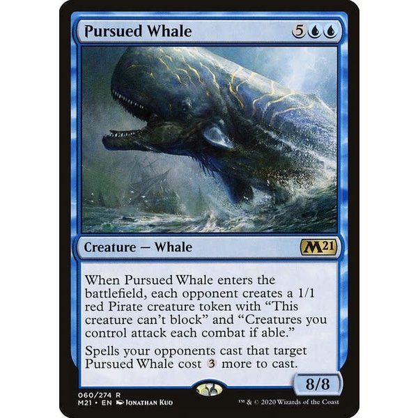 Magic: The Gathering Pursued Whale (060) Lightly Played