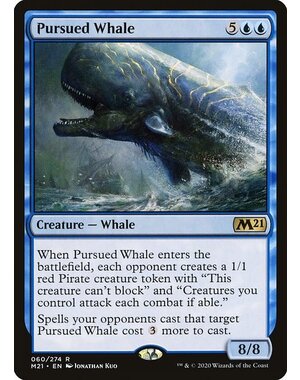 Magic: The Gathering Pursued Whale (060) Near Mint