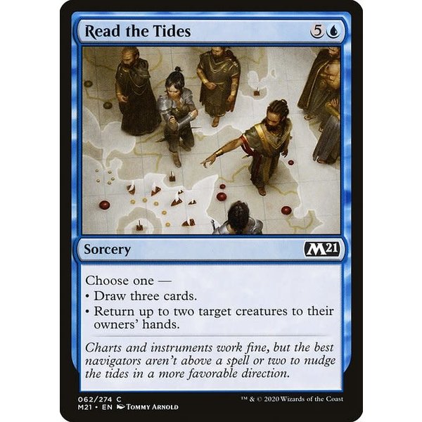 Magic: The Gathering Read the Tides (062) Lightly Played