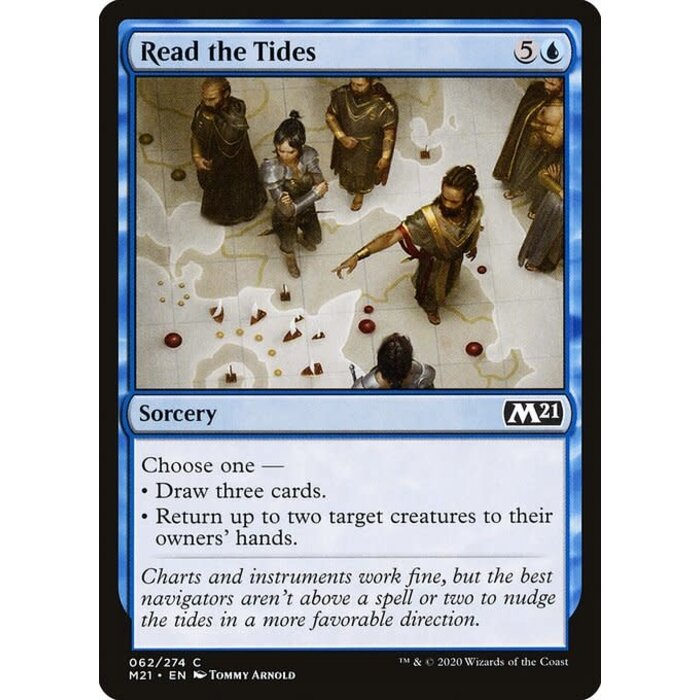 Magic: The Gathering Read the Tides (062) Near Mint Foil