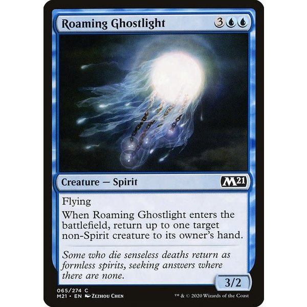 Magic: The Gathering Roaming Ghostlight (065) Near Mint