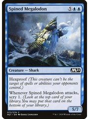 Magic: The Gathering Spined Megalodon (072) Near Mint Foil