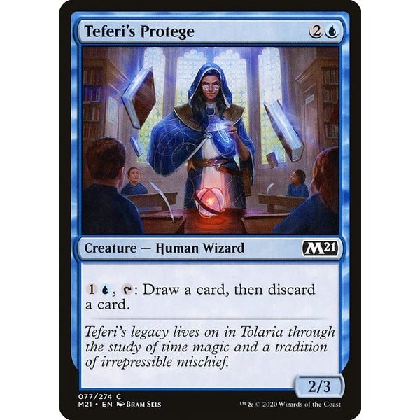 Magic: The Gathering Teferi's Protege (077) Lightly Played