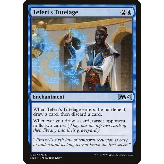 Magic: The Gathering Teferi's Tutelage (078) Near Mint