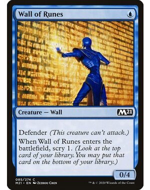 Magic: The Gathering Wall of Runes (085) Lightly Played