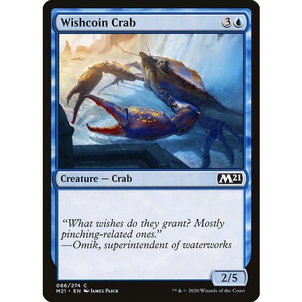 Magic: The Gathering Wishcoin Crab (086) Lightly Played