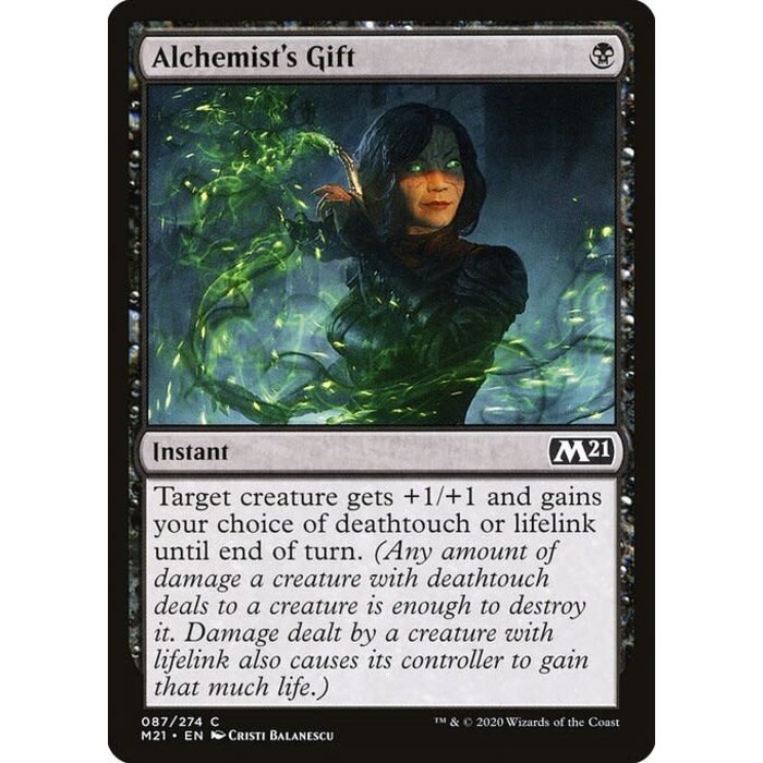 Magic: The Gathering Alchemist's Gift (087) Near Mint
