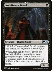 Magic: The Gathering Archfiend's Vessel (088) Lightly Played